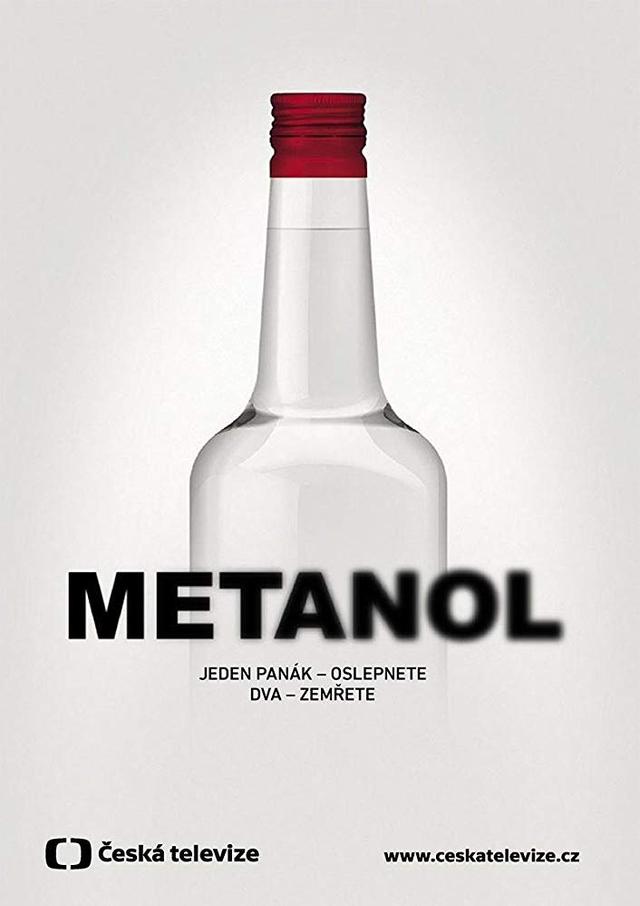 Poster Metanol:el liquido de la muerte