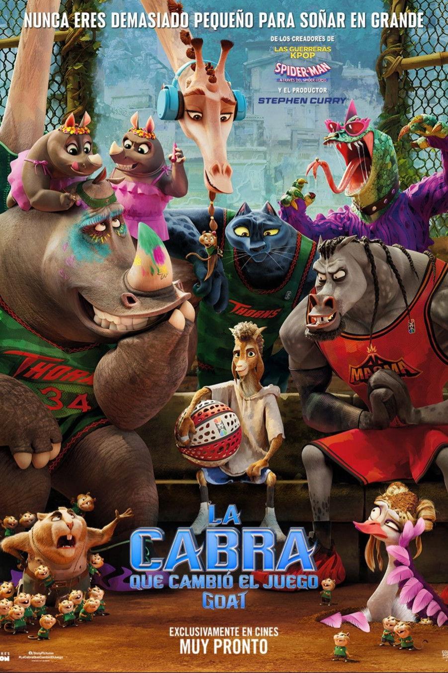 Poster GOAT: La cabra que cambió el juego