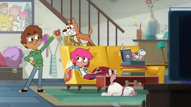 Poster episodio Chico Chica Perro Gata Ratón Queso 1x1