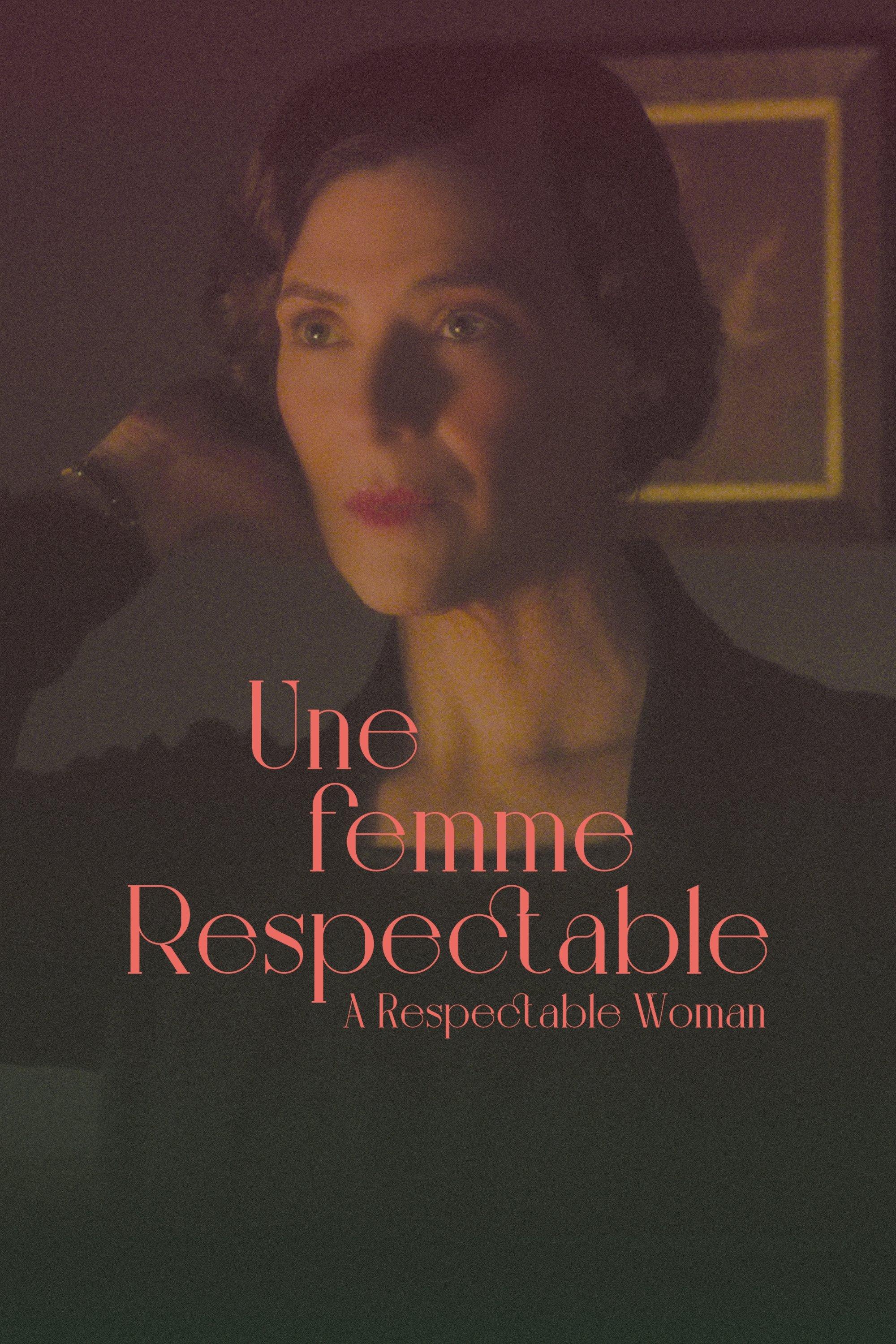 Poster Une femme respectable
