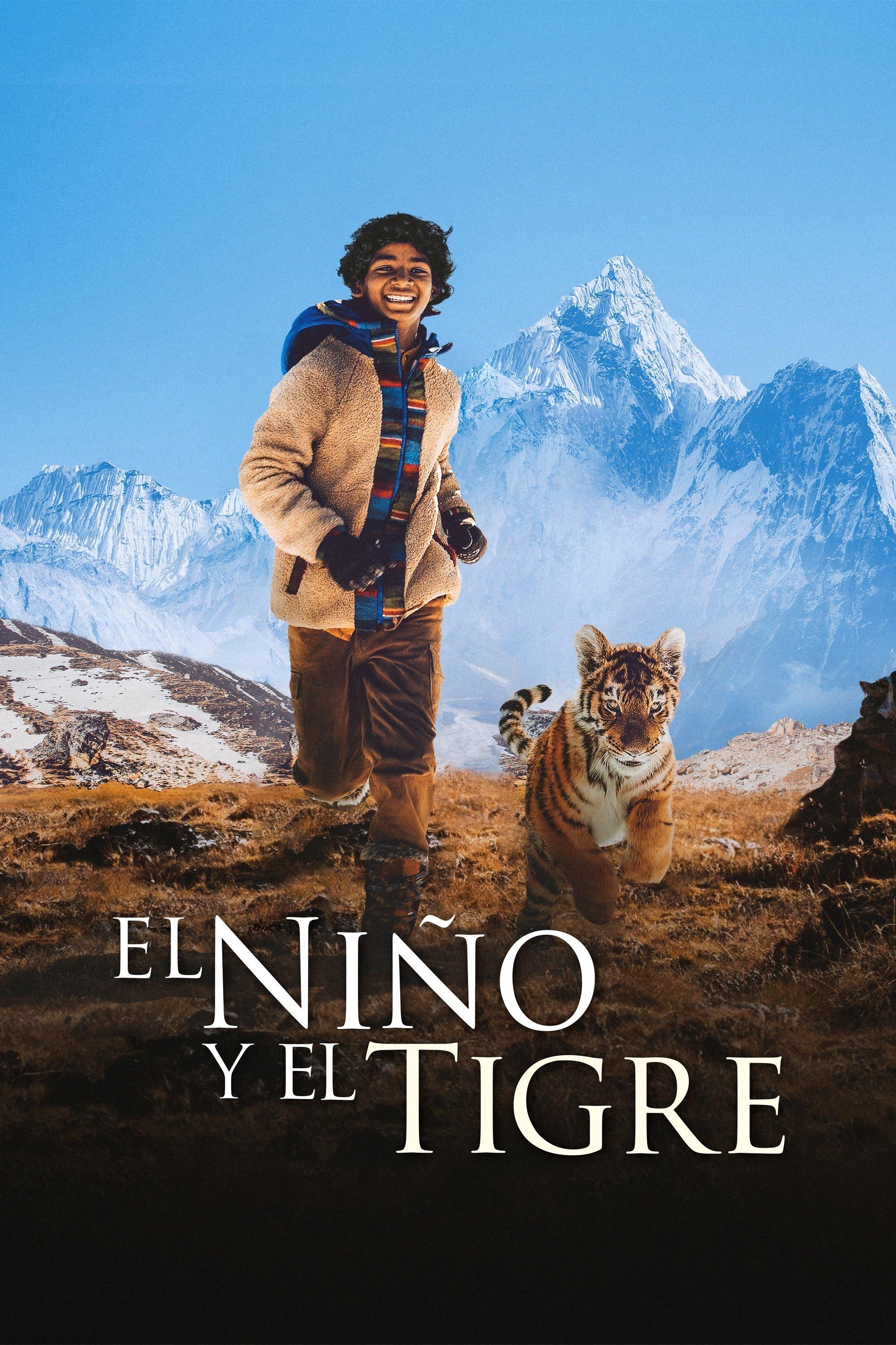 Poster El niño y el tigre