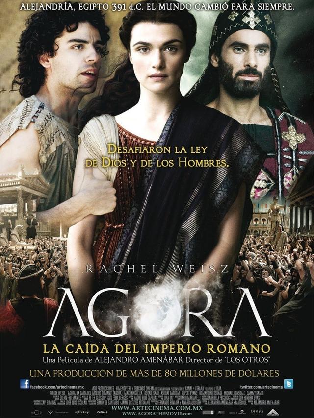 Poster Ágora: La caída del imperio romano