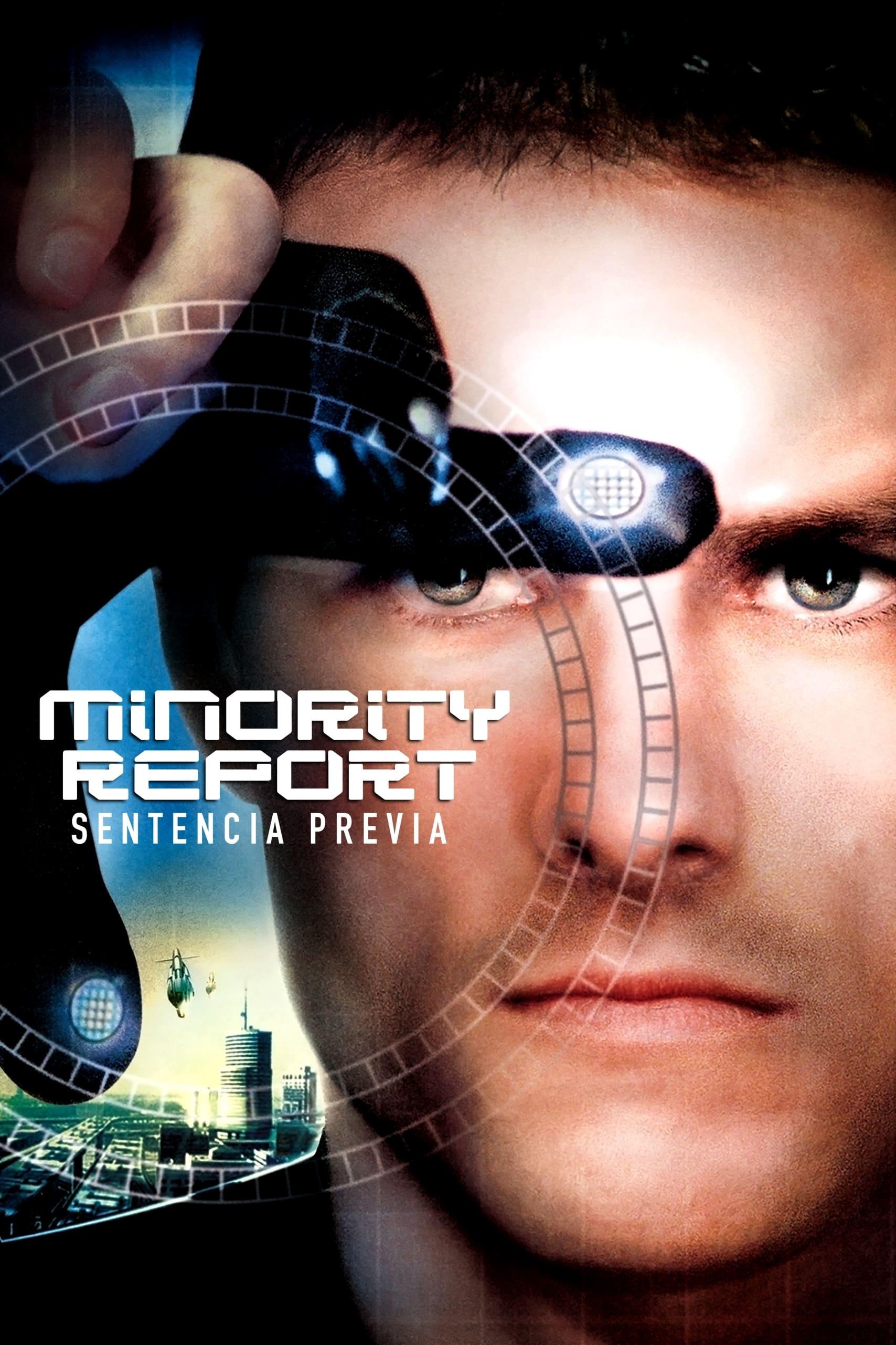Poster Minority report: Sentencia previa