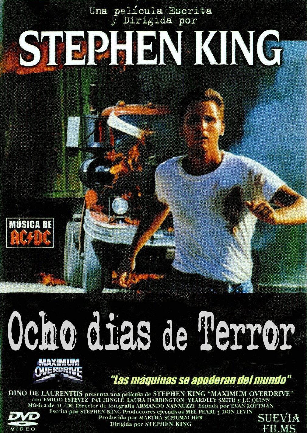 Poster Ocho días de Terror