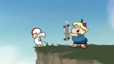 Poster episodio Kick Buttowski: Medio Doble de Riesgo 1x1