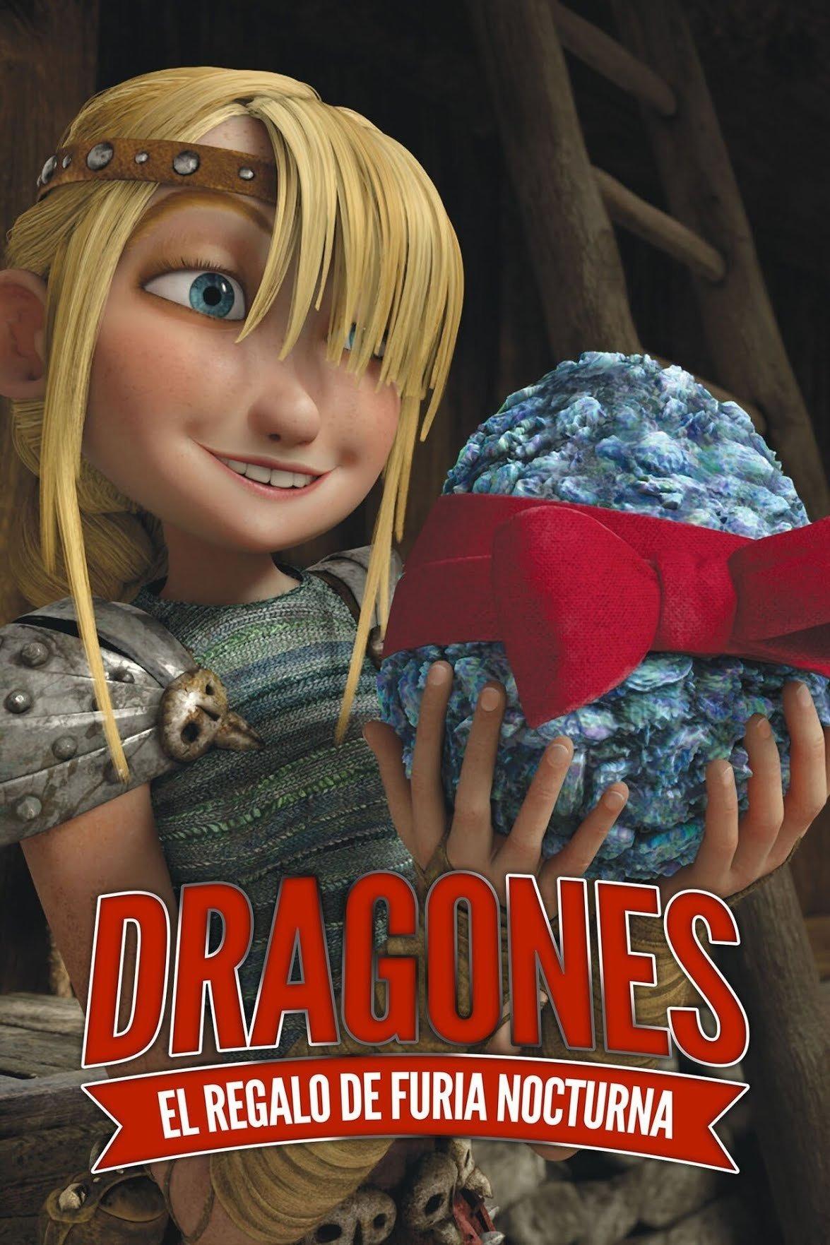 Poster Cómo Entrenar a Tu Dragón: El regalo de Furia Nocturna