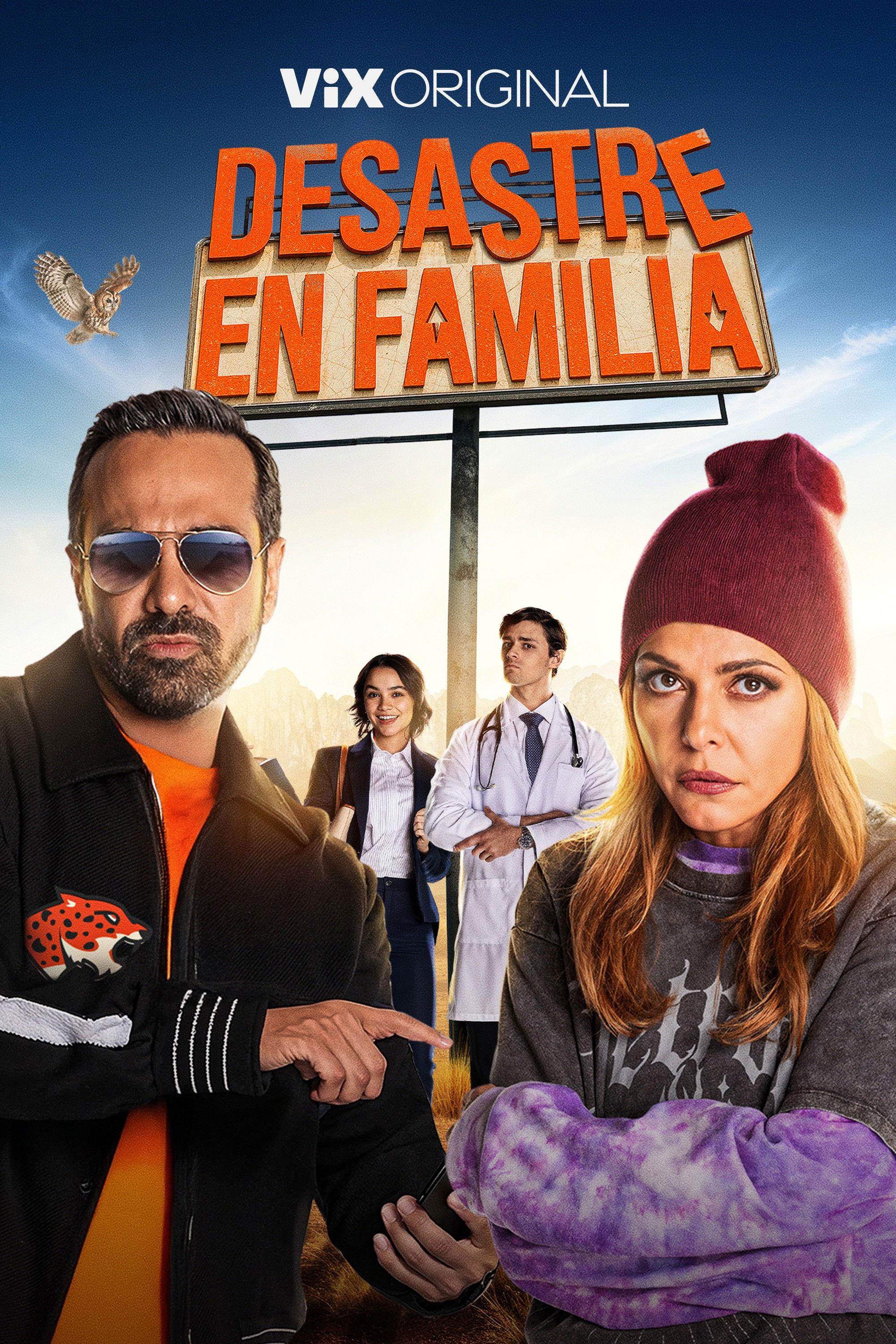 Poster Desastre en familia