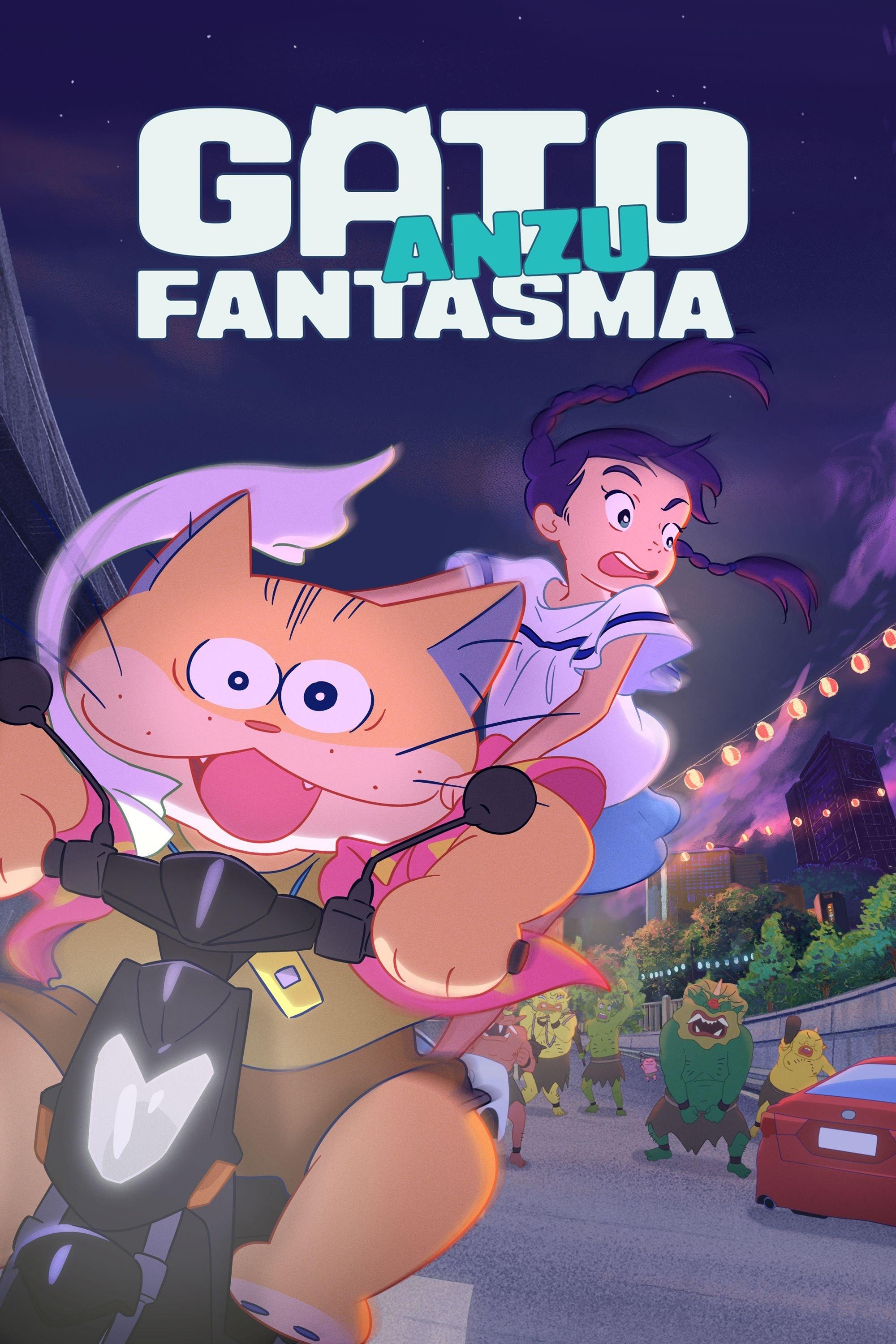 Poster Gato Fantasma Anzu