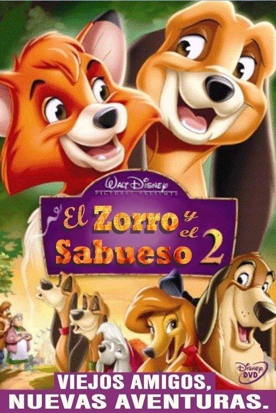 Poster El Zorro y el Sabueso 2