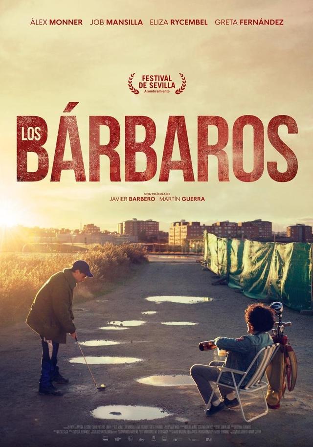 Poster Los bárbaros