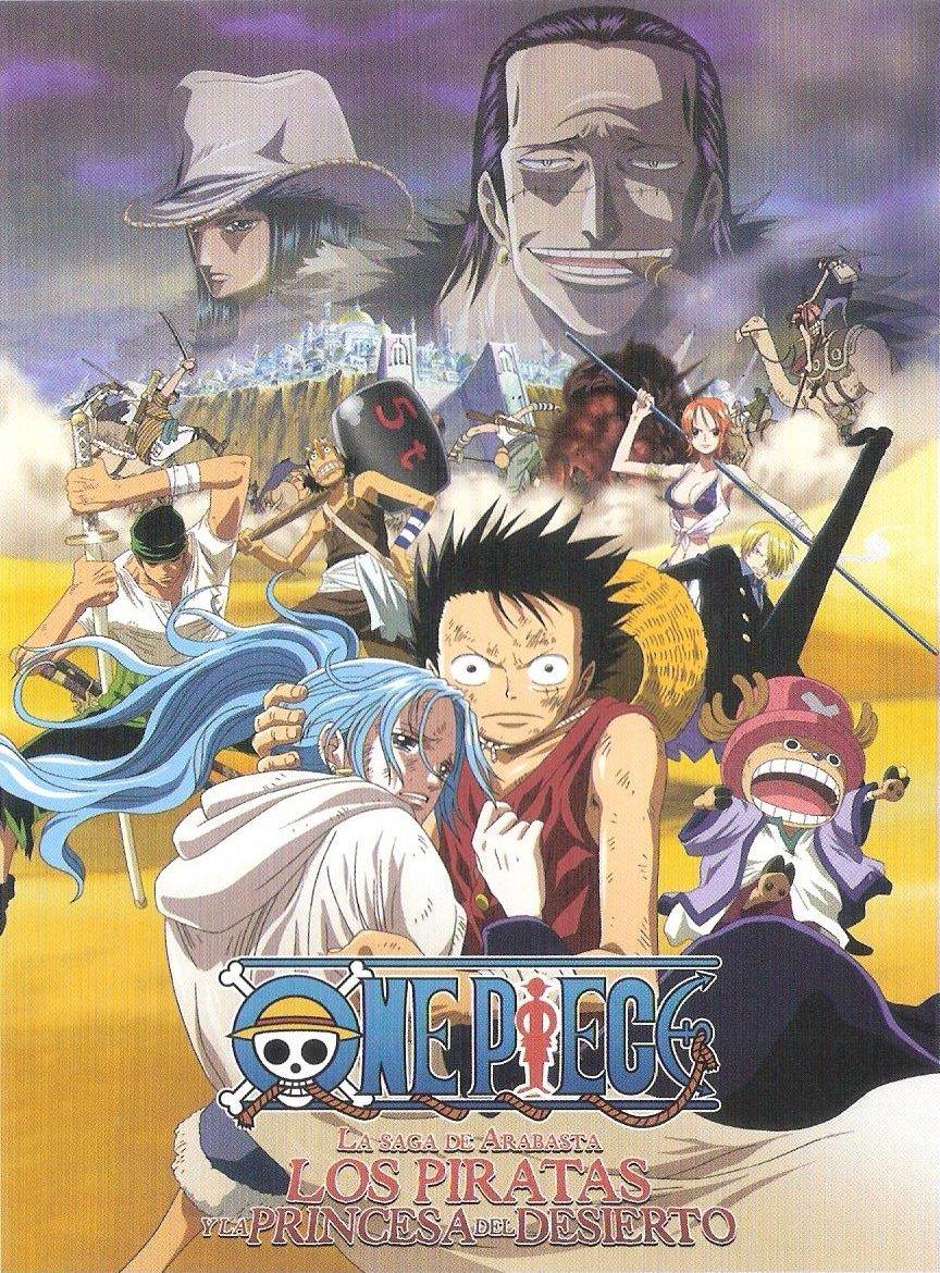 Poster One Piece: Episodio de Alabasta - La Princesa del Desierto y los Piratas
