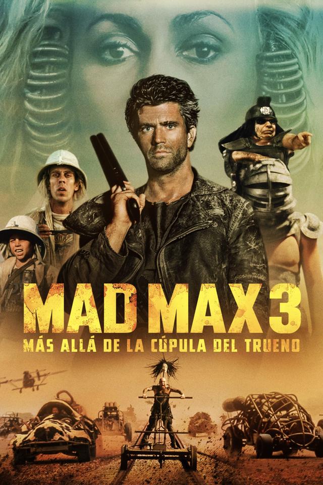 Poster Mad Max 3: Más Allá de la Cúpula del Trueno