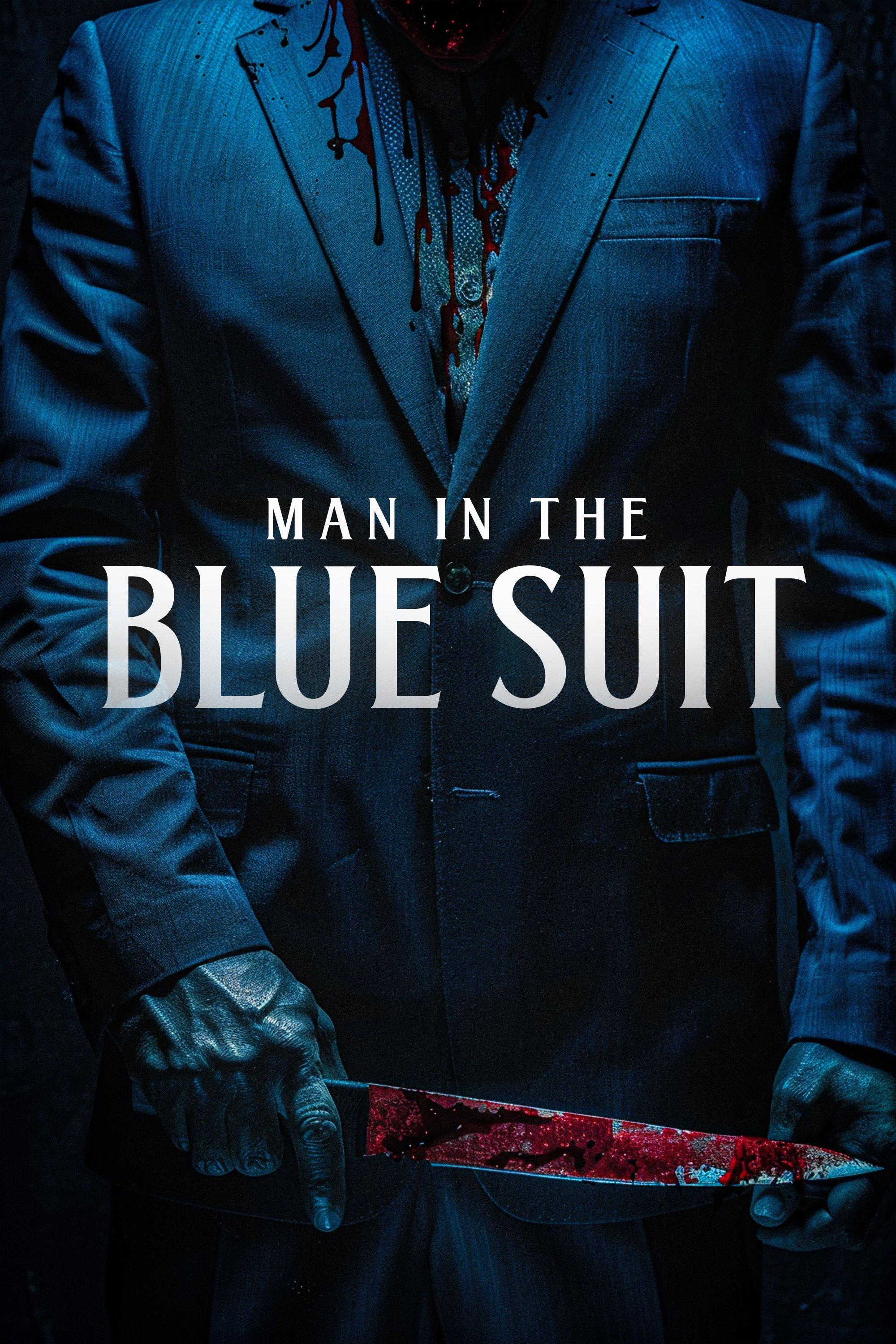 Poster Man in the Blue Suit