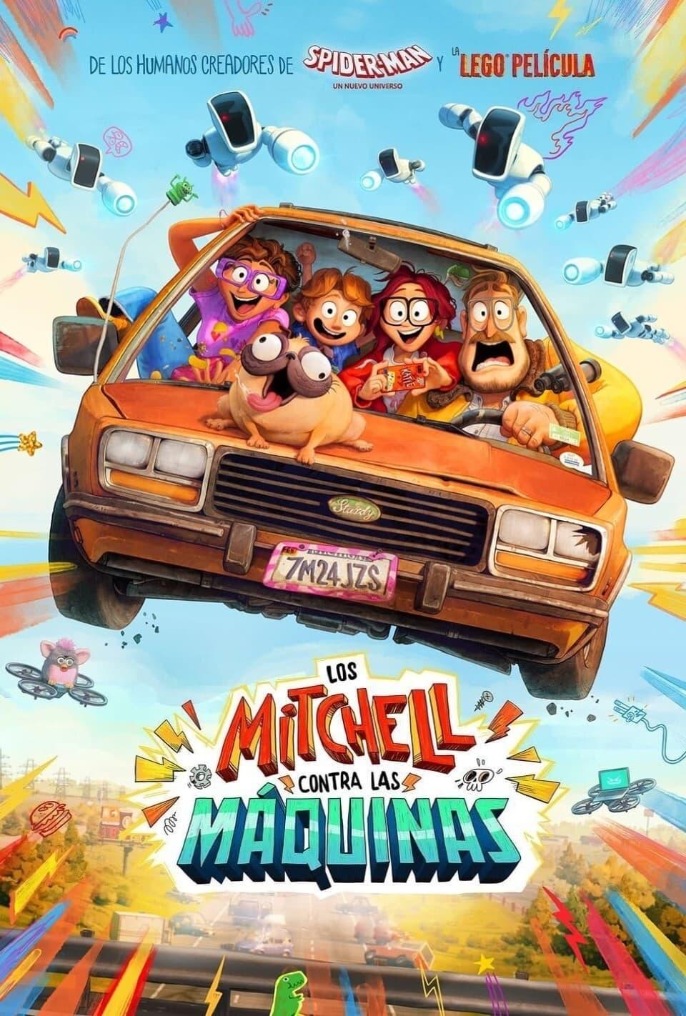 Poster La familia Mitchell vs. las máquinas