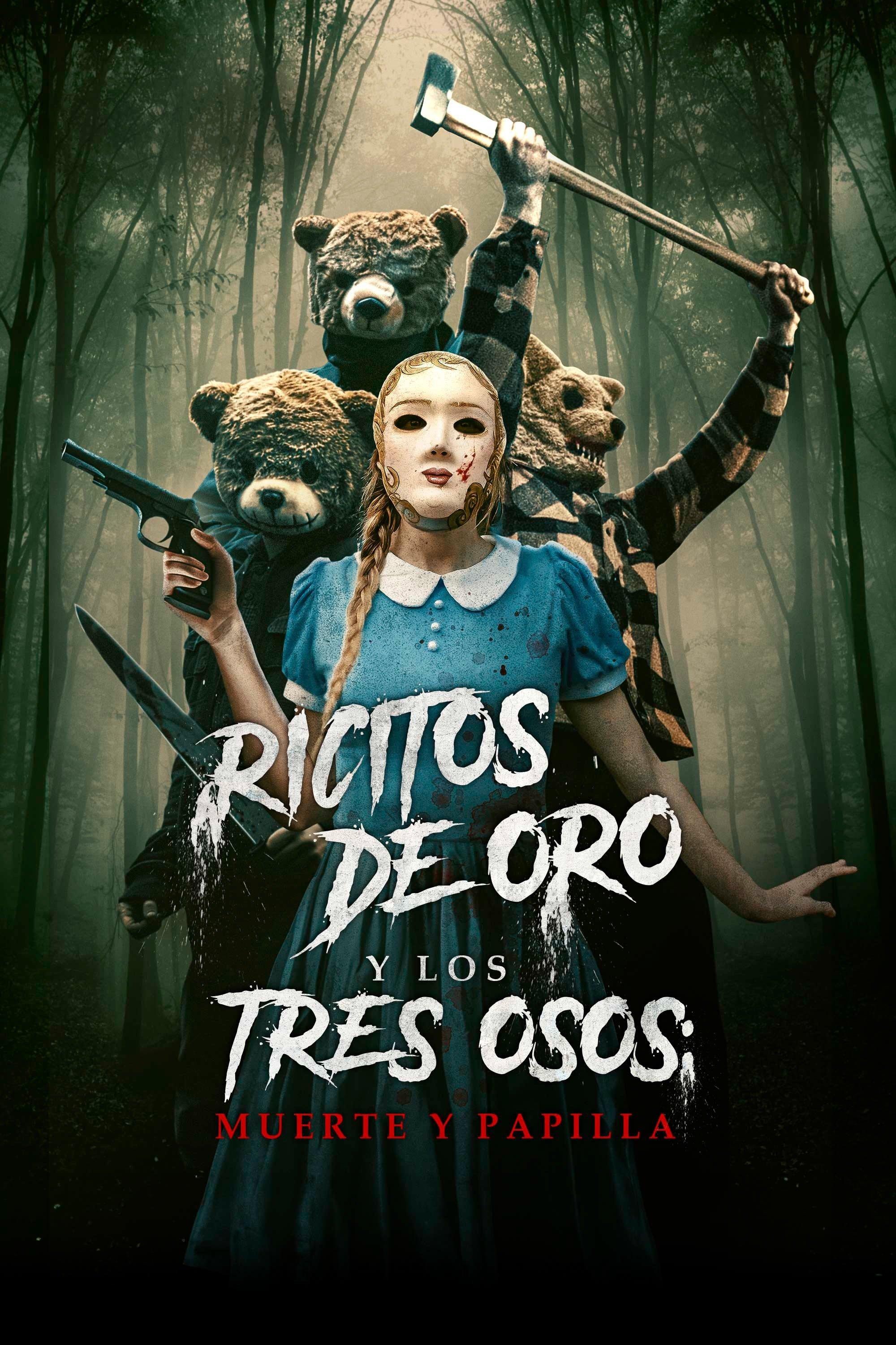 Poster Ricitos de oro y los tres osos muerte y papilla