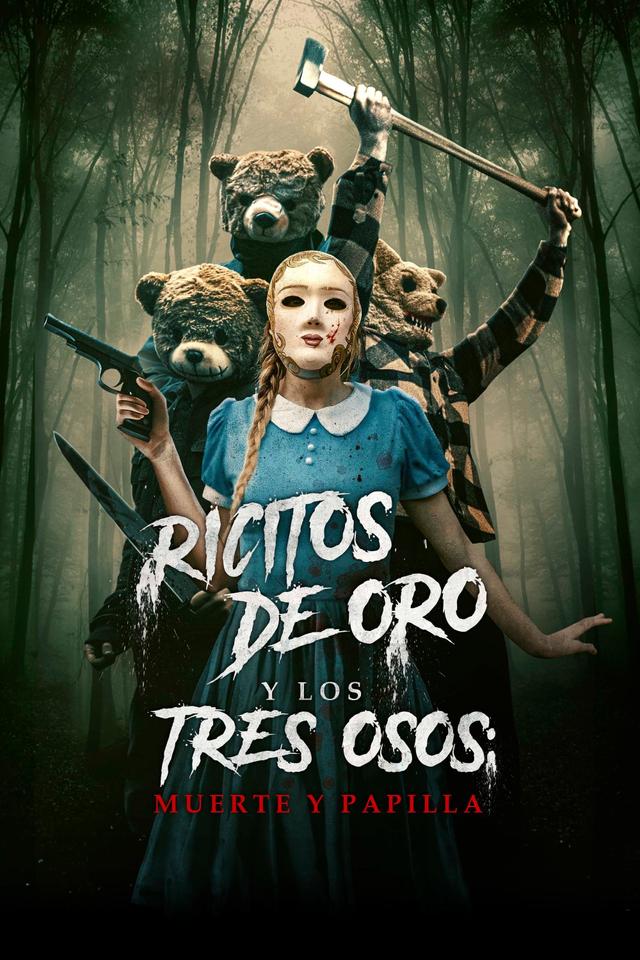 Poster Ricitos de oro y los tres osos muerte y papilla