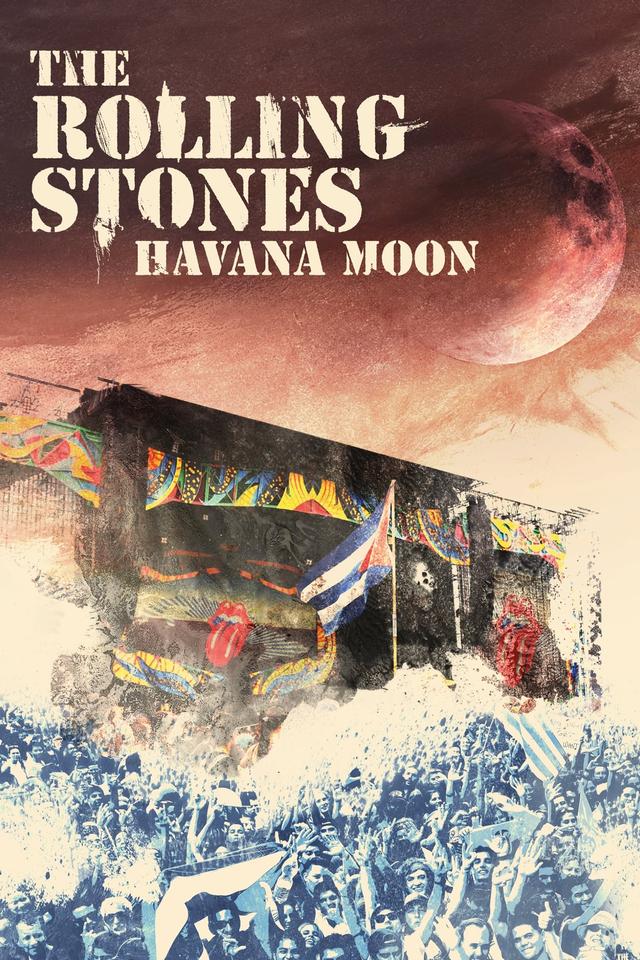 Poster Rolling Stones en Cuba