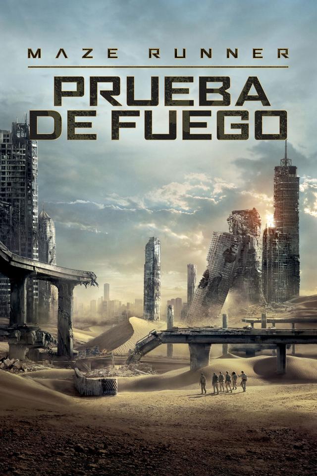 Poster Maze Runner: Prueba de fuego