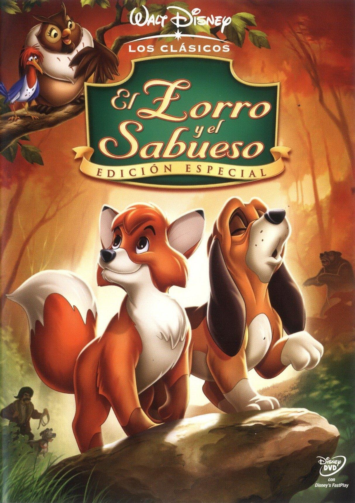 Poster El Zorro y el Sabueso