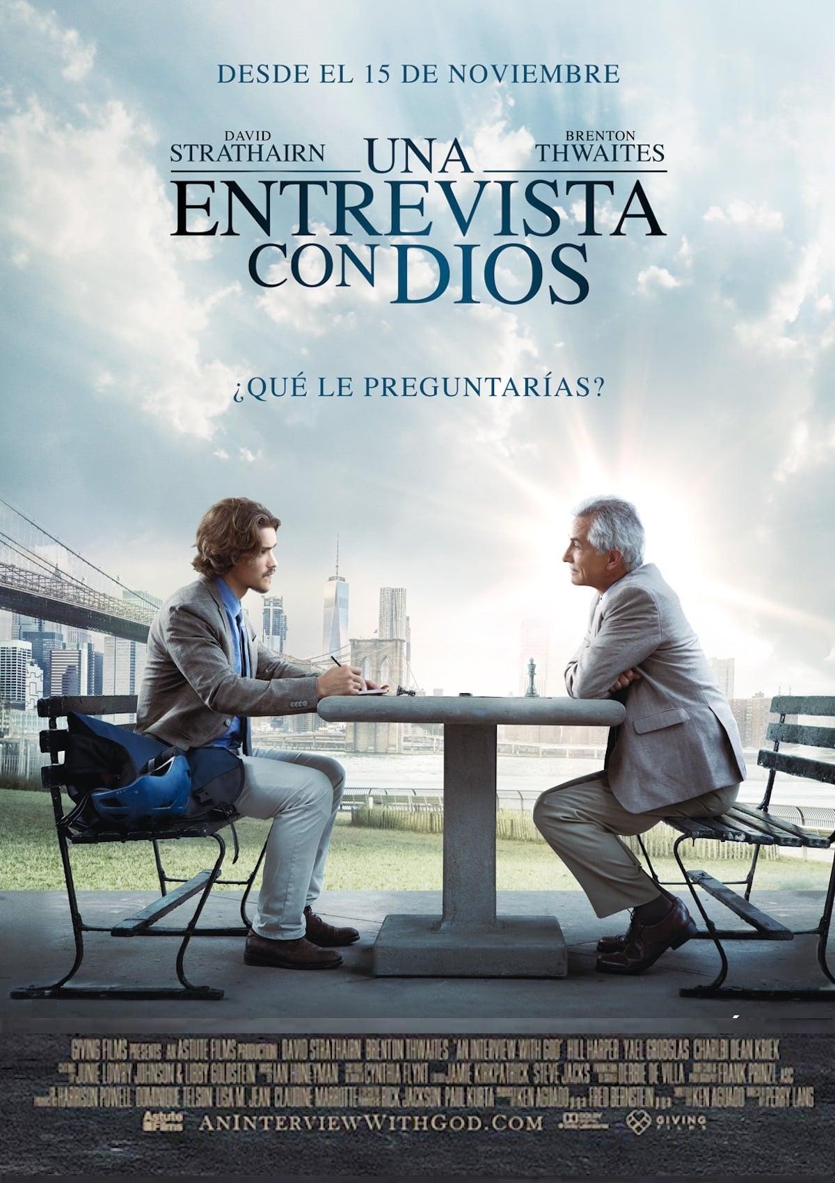 Poster Una entrevista con Dios