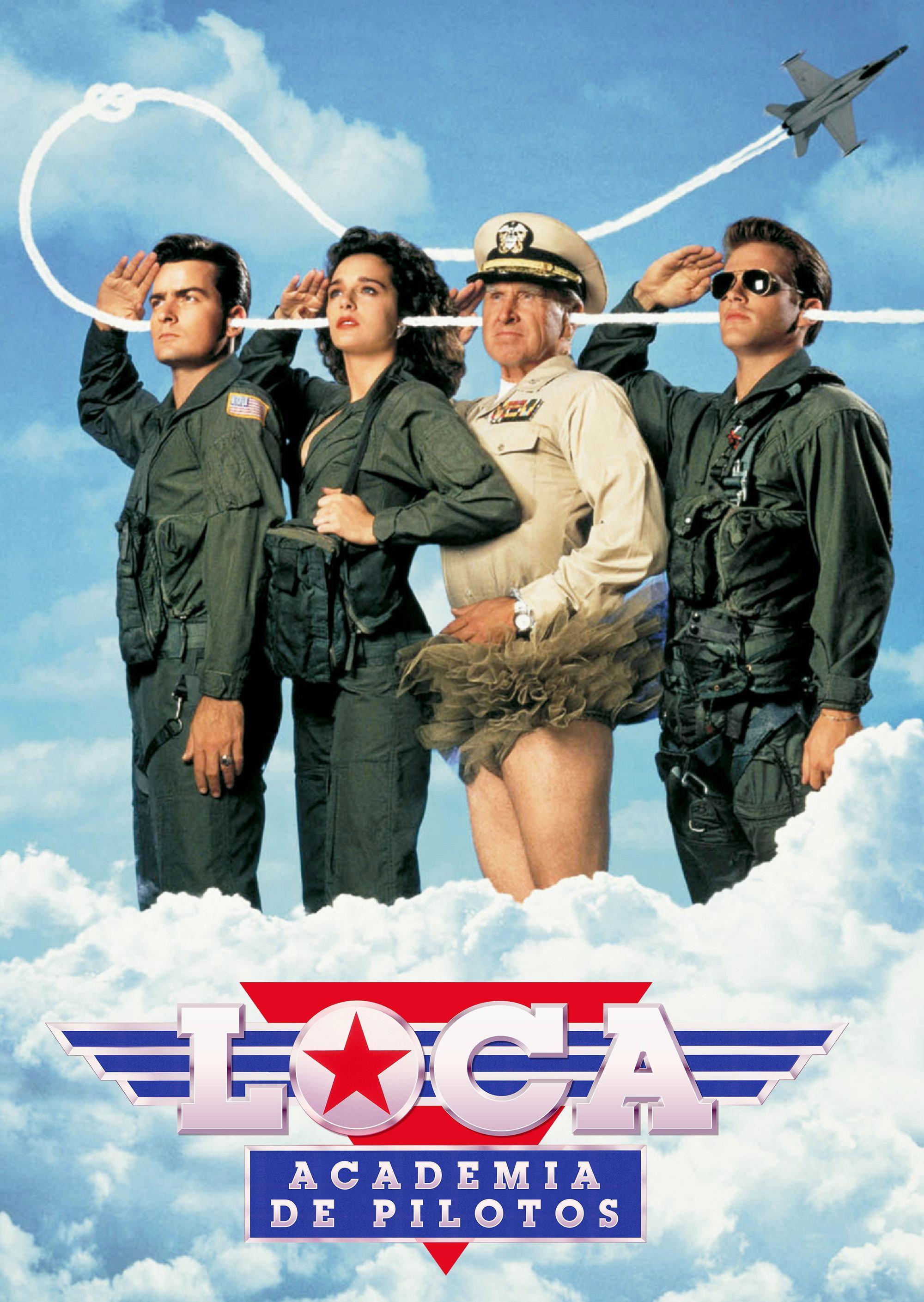 Poster Loca academia de pilotos