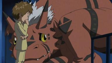 Poster episodio Digimon Tamers 1x9