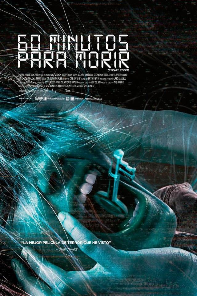 Poster 60 minutos para morir