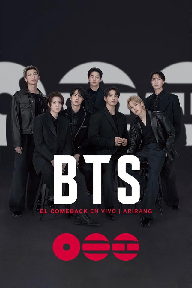 Poster BTS: EL COMEBACK EN VIVO | ARIRANG