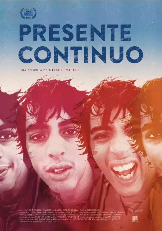 Poster Presente continuo