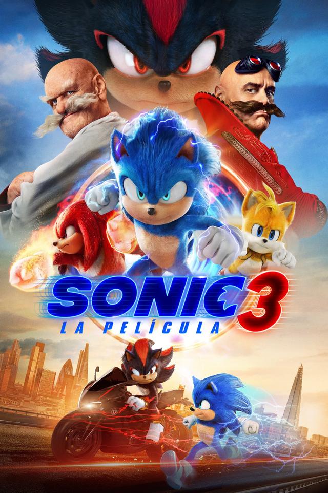 Poster Sonic 3: La Película